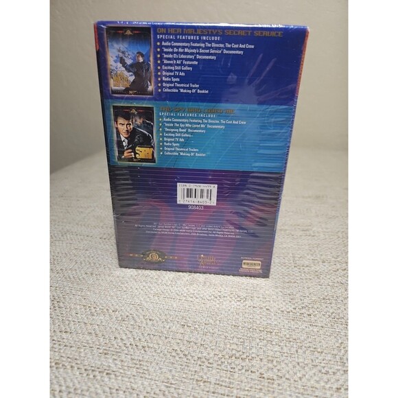 James Bond 007 Collection Vol 2 DVD Set - Dr. No Moonraker Spy Who Loved Me NEW - Picture 6 of 7